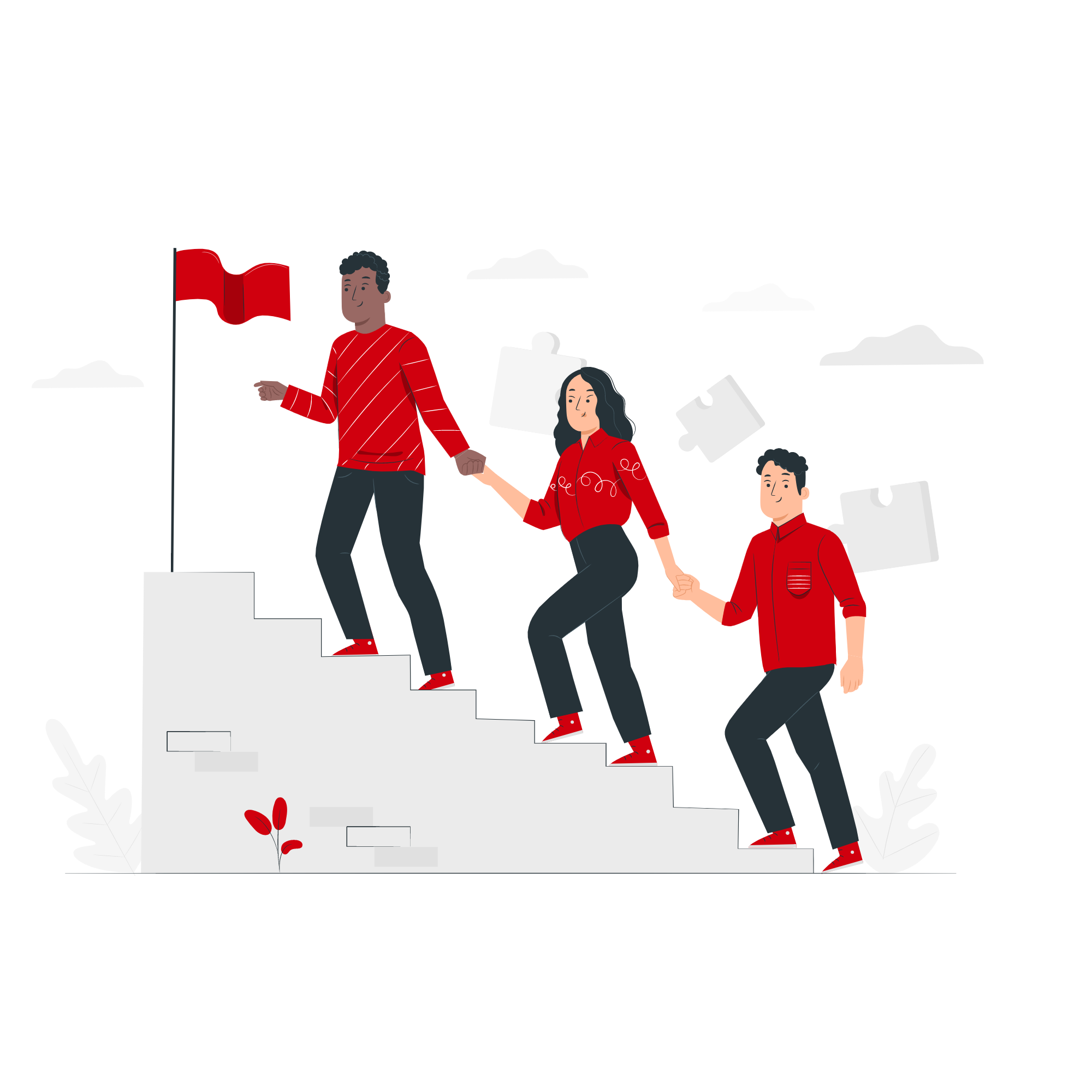 検索結果にネガティブワードが出ているかチェックしているイメージイラスト